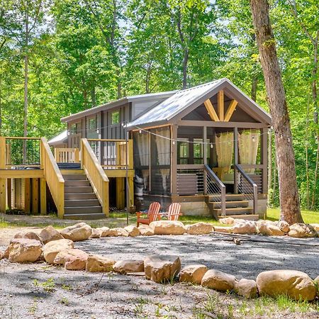 Monteagle Cabin With Swim Spa, Sauna And Fire Pit! Buitenkant foto